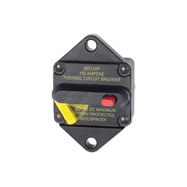 Disjoncteur thermique encastrable SERIES 285 - 150A Disjoncteur thermique encastrable SERIES 285 - 150A Comptoir Nautique