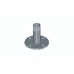 Embase de fixation inox - Plat pont Embase de fixation inox - Plat pont