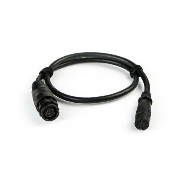 Câble adaptateur prise noire xSonic vers prise sonde Hook2 Adaptateurs 9 pin vers Hook2 Comptoir Nautique