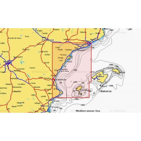 Cartographie Navionics + Small 543 Cartographie Navionics + Small 543