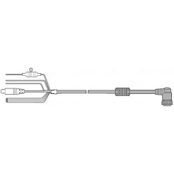 Câble d'alimentation coudé AXIOM Câble d'alimentation coudé AXIOM