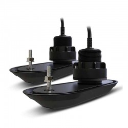 Double sonde RealVision 3D CHIRP Traversante Plastique Double sonde RealVision 3D CHIRP Traversante Plastique