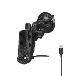 Support à ventouse pour GPSMAP 66i avec alimentation USB Support à ventouse pour GPSMAP 66i avec alimentation USB