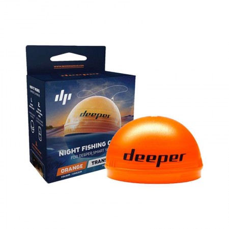 Couvercle orange pour Deeper pour pêche de nuit Couvercle orange pour Deeper pour pêche de nuit