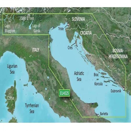 Carte Bluechart G3 Vision Small VEU452S Carte Bluechart G3 Vision Small VEU452S
