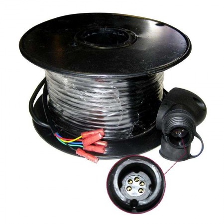 Câble girouette 30m avec connecteur tête de mât Câble girouette 30m avec connecteur tête de mât