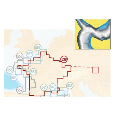 Cartographie Navionics + Small 538 Cartographie Navionics + Small 538
