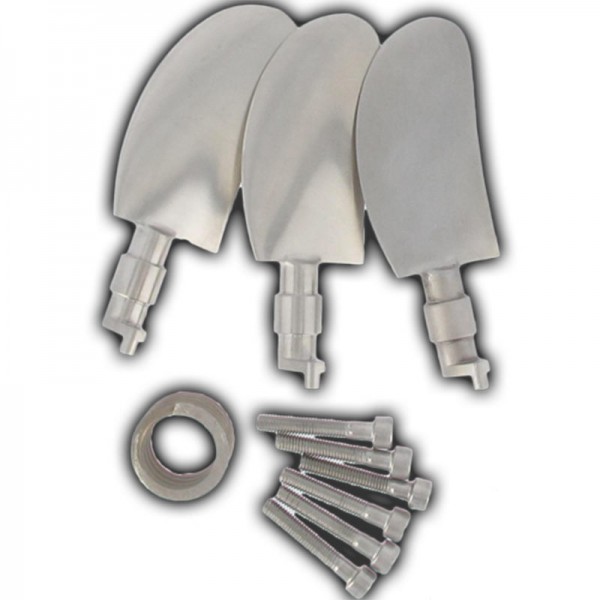 Kit 3 pales Racing inox Kit 3 pales Racing inox Comptoir Nautique