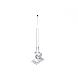 Antenne FM/AM Moteur 1,5m avec Câble 5m Rotule Plastique Antenne FM/AM Moteur 1,5m avec Câble 5m Rotule Plastique
