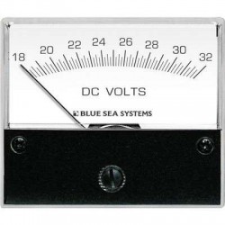 Voltmètre analogique 18 à 32 Volts pour courant continu Voltmètre analogique 18 à 32 Volts pour courant continu