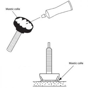 Sonde à coller