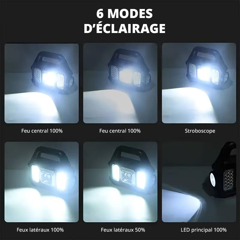 6 modes d'éclairage