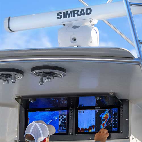 Nouvelles fonction Open Array du rada Simrad Halo