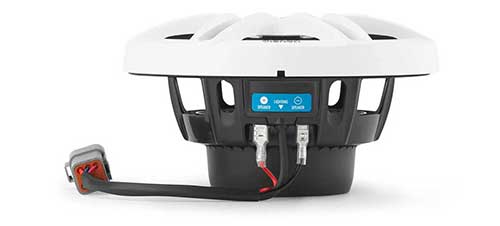 haut-parleur CMS 6.5" grille blanche avec LED