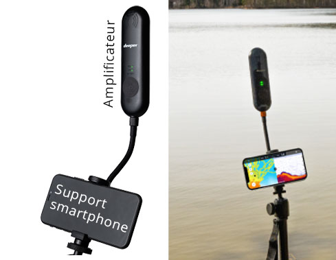 Amplificateur Wifi deeper + support smartphone