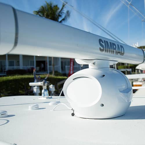 radar poutre simrad