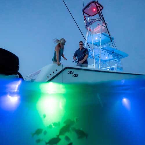 éclairage bateau sous marin pour la peche