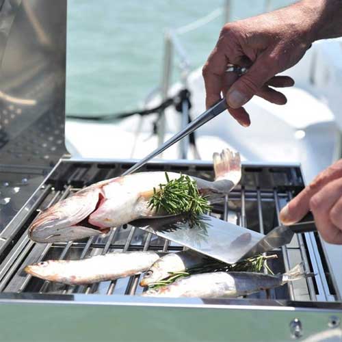 plancha et barbecue pour bateau