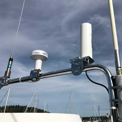 Monter une antenne gps externe sur bateau