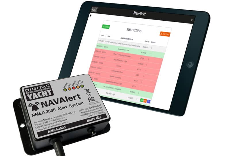 alarme nmea 2000 nav alerte