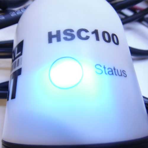 Compas électronique fluxgate HSC100 avec sortie NMEA 0183 Led témoin statut