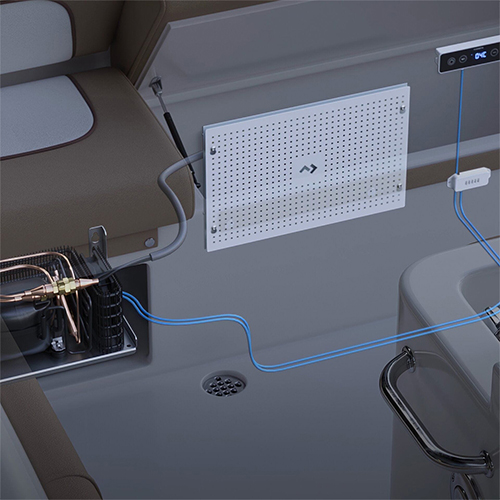 Système modulaire Dometic CX100 avec évaporateur VX