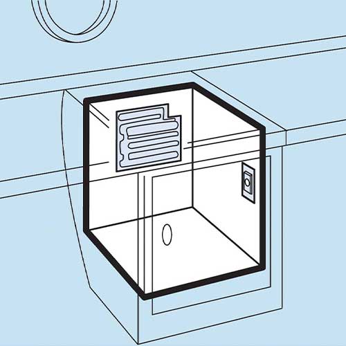 évaporateur plat VD-02 Dometic