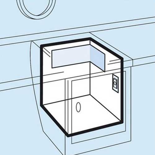 évaporateur en angle VD-08 Dometic