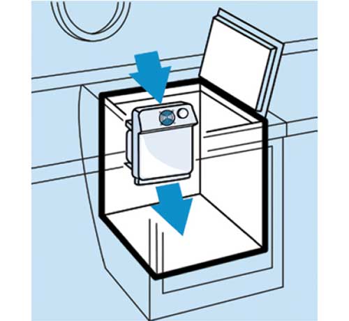 schéma fonctionnement groupe froid avec évaporateur ventilé