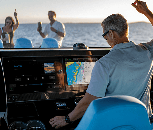Son haute définition de la radio marine Fusion Apollo MS-RA800
