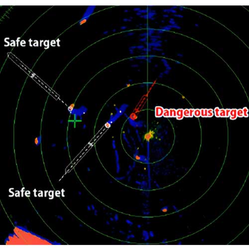 Fonction risk visualizer de l'écran radar fr10 et fr12