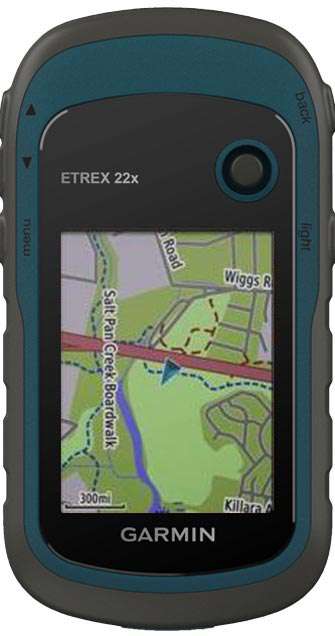 GPS portable Garmin eTrex 22x - Compatible carte micro SD