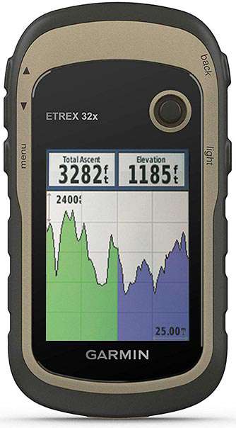 GPS portable Garmin eTrex 32x avec compas électronique