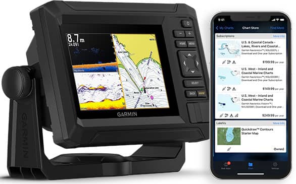 Garmin echomap UHD2 carte garmin navionics et active captain