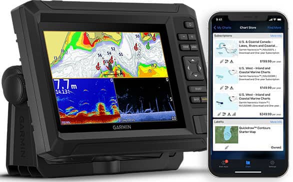 Garmin echomap UHD2 72cv carte garmin navionics et active captain