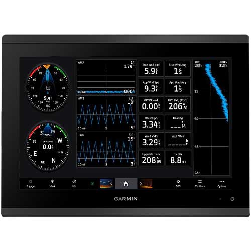 Fonction Garmin SailAssist du Garmin GPSMAP 1623