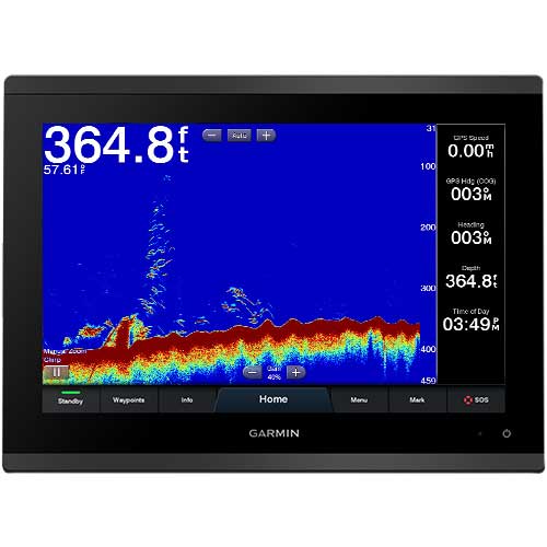 Technologie Chirp Traditionnel du GPS Sondeur Garmin 1623xsv