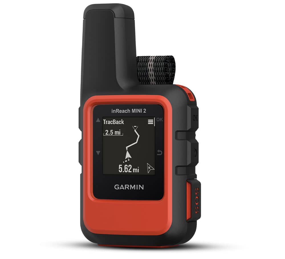 inreach mini 2 fonction trackback