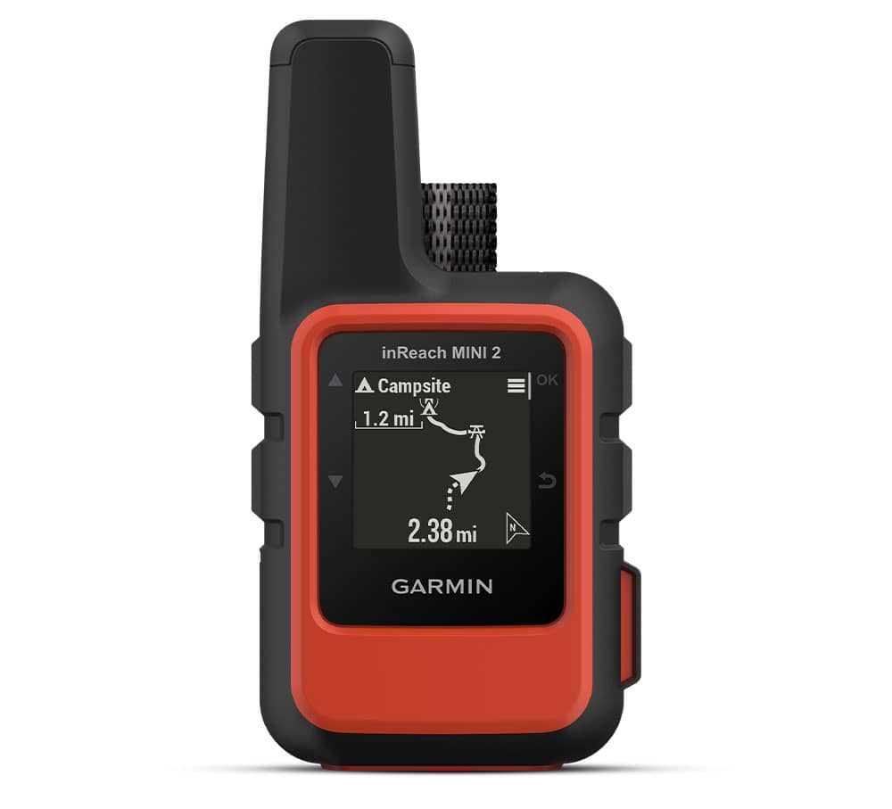 GPS Garmin inreach mini 2 planification des trajets