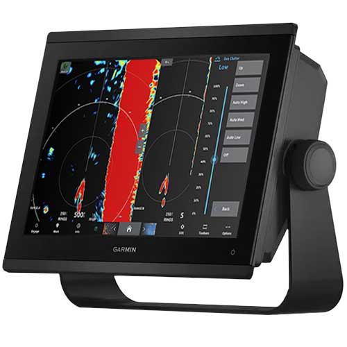 imagerie radar du garmin GMR 18 HD3 sur grand écran GPSMAP Garmin