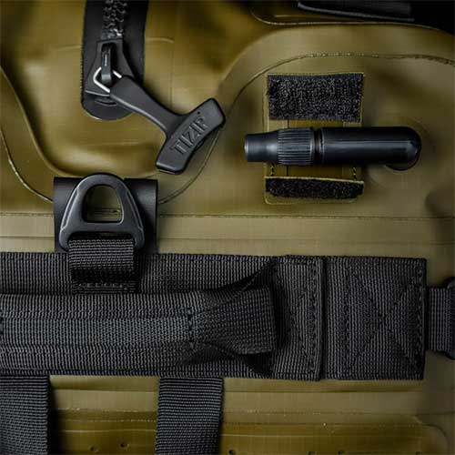 Construction du sac étance HPA Hybriduffle