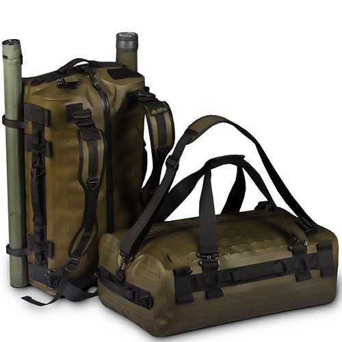 Diverses utilisation du sac étanche HPA Hybriduffle