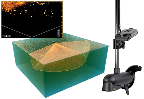 Mode Target Boost de la sonde Humminbird Mega Live Imaging 2