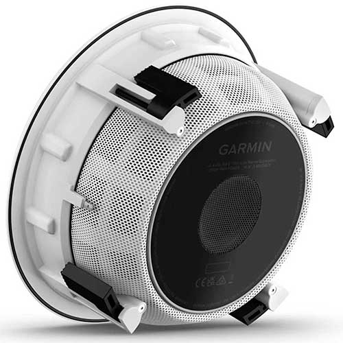 Subwoofer marin JL Audio M6 Luxe ultra-plat rond blanc