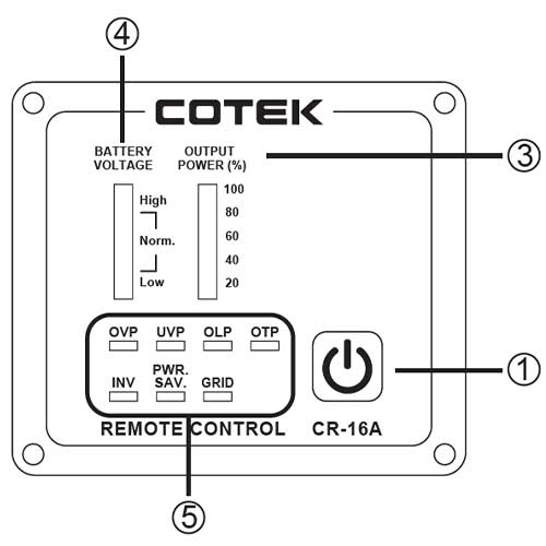 schéma cr-16A cotek