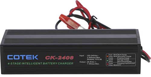 chargeur de batterie CX-2408 Cotek