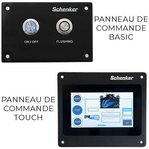 Panneau de commande Basic ou Touch dessalinisateur Schenker Zen 30 L/h