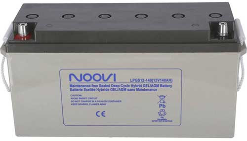 Batterie Hybrid Gel AGM 12V 140A
