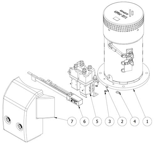 moteur complet pour propulseur SE300