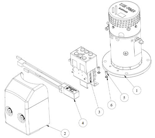 moteur complet pour propulseur SE80